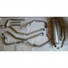 1968-1974 Chevy Nova Dual Exhaust System For V8, Aluminum