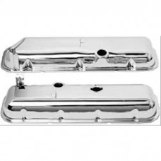 Nova Valve Covers, Big Block, Chrome, With Power Brakes, 1968-1970