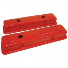 Valve Covers,S/B,Orange,OE Style,1958-1986