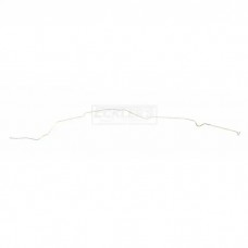 Nova And Chevy II Front to Rear Fuel Line, Eight Cylinder, 3/8", Stainless Steel, Coupe And Sedan 1965-1967