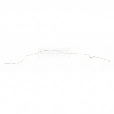 Nova And Chevy II Front To Rear Fuel Line. Eight Cylinder, 3/8", Steel, Coupe And Sedan 1965-1967