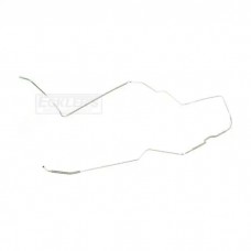 Nova And Chevy II Front To Rear Fuel Line, Station Wagon, Six Cylinder, Stainless Steel, 1966-1967