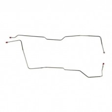 1967-72 Chevy II- Nova Transmission Cooler Lines, Stainless Steel, 700R4 With Large Radiator