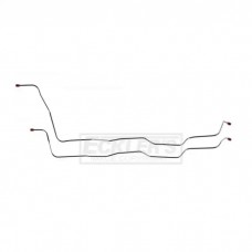 Nova Transmission Cooler Line, Stainless Steel, V8 With TH350 Transmission, 1975