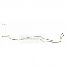 Nova And Chevy II Transmission Cooler Lines, Powerglide WithEight Inch Span Cooler, 350ci And 400ci, Steel, 1968-1972