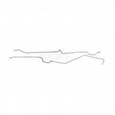 1962-1964 Chevy Nova Main Fuel Line, 3/8, Oversized V8, 2 Piece, Steel