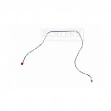 Nova Pump To Carburetor Line, Two Barrel, V8, Steel 1971-1972