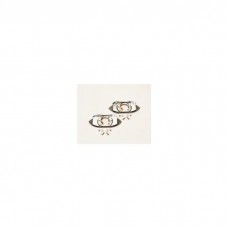 Rear Exhaust Bumper Retainers, 1958-1960