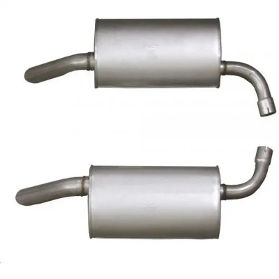 Mufflers, 2", L48, Aluminized, 1974