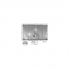 GTO 1968-1970 Gas Tank W/O Fill Neck